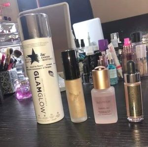 Laura Mercier nourishing oil Glam Glow bundle